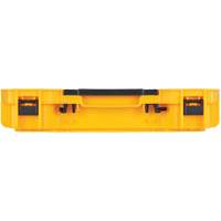 Plateau d'outils peu profond ToughSystem, 18-2/5" x 12" x 2-1/3", Jaune Planification Entrepots Molloy