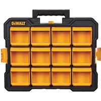 Organisateur Flip-Bin, 3-7/8" la x 17-3/4" p x 13-7/8" h, Noir/Jaune Planification Entrepots Molloy