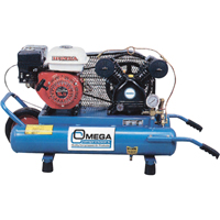 Contractor Series Air Compressors, Gas, 6.6 Gal. (8 US Gal), 125 PSI Planification Entrepots Molloy