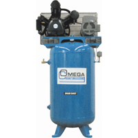 Industrial Series Air Compressors - Vertical Compressors - Two Stage, 66.6 Gal. (80 US Gal) Planification Entrepots Molloy