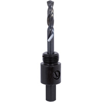 Mandrin hexagonal pour scie-cloche, 1-1/4" - 2-3/8", 3/8" Tige Planification Entrepots Molloy