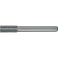 Solid Carbide Burrs - Cylinder Shape with End Cut, SB-43, 1/8" Dia., 1/8" Shank, 9/16" Depth of Cut Planification Entrepots Molloy