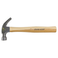 Hickory Handle Claw Hammer, 16 oz., Wood Handle, 13" L Planification Entrepots Molloy