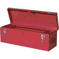 TB26 Boîte en acier pour outils manuels, 8-3/4" P x 26" la x 9-3/8" h, Rouge Planification Entrepots Molloy