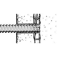 Coupe-barres d'armature rotatifs, 3/8", Tige SDS-Plus, Carbure Planification Entrepots Molloy