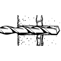 Coupe-barres d'armature rotatifs, 3/8", Tige SDS-Plus, Carbure Planification Entrepots Molloy
