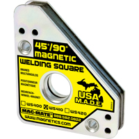 Magnetic Welding Squares, 3-3/4" L x 3/4" W x 4-3/8" H, 75 lbs. Planification Entrepots Molloy