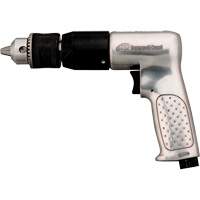 Air Drill, 4 CFM, 1/4" NPTF, 94 dBA, 1/2" Chuck, Keyed Planification Entrepots Molloy