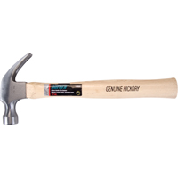 Hickory Handle Hammer, 16 oz., Wood Handle, 13" L Planification Entrepots Molloy