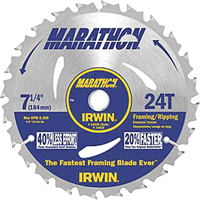 Contractor Saw Blades - Marathon&reg; Saw Blades, 7-1/4", 24 Teeth Planification Entrepots Molloy