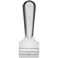 Grattoirs &agrave; lame de rasoir, Lame Acier &agrave; haute teneur en carbone, Largeur 1-1/2", Manche M&eacute;tal Planification Entrepots Molloy