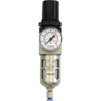 Modular Filter/Regulator, 1/4" NPT, 150 PSI, 0.5 fl.oz. Capacity Planification Entrepots Molloy