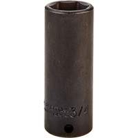 Douille, Chocs, 3/4", Prise 3/8", 6 pans, Profond Planification Entrepots Molloy