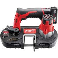 M12 Cordless Sub-Compact Band Saw Kit, 12 V, 1-5/8" Capacity Planification Entrepots Molloy