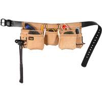 Tabliers de compagnon menuisier, Cuir, Havane Planification Entrepots Molloy