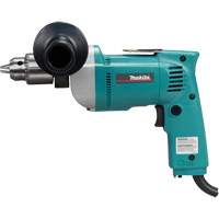 Variable Speed Drill, 1/2" Chuck, 6.5 A, 120 V, 0-550 RPM, Keyed Chuck Planification Entrepots Molloy