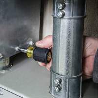 Stubby Multi-Bit Screw Driver With Sq.Recess, 3-1/5" L, Cushion Grip Handle Planification Entrepots Molloy