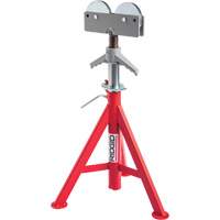 Support de tuyau pour rouleau baiss&eacute; no RJ-98, 59-104 cm R&eacute;glage de la hauteur, 12" Capacit&eacute; max. de tuyau, 1000 lb Capacit&eacute; de charge max. Planification Entrepots Molloy