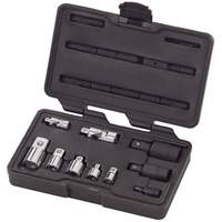 Jeu de douilles &agrave; joints et d'adaptateurs de douilles universelles 1/4", 3/8" et 1/2" &agrave; 10 pi&egrave;ces Planification Entrepots Molloy