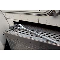 Cl&eacute; &agrave; cliquet &agrave; t&ecirc;te en larme &agrave; d&eacute;clenchement rapide &agrave; 24 dents, Prise de 3/4", Poign&eacute;e Ordinaire Planification Entrepots Molloy