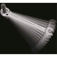 72-Tooth 12 Point Ratcheting SAE Wrench Set, Combination, 5 Pieces, Imperial Planification Entrepots Molloy