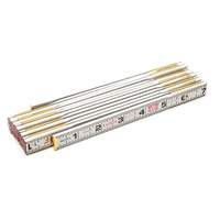 R&egrave;gle en bois pliante, 6' lo, Bois, Graduations de 1/6" Planification Entrepots Molloy