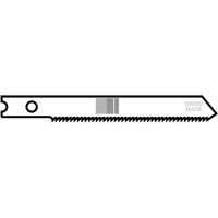 Lames de scie sauteuse, Bim&eacute;tal, Tige en U, 2-3/4" lo, 24 dents par pouce Planification Entrepots Molloy