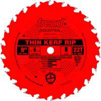 Lames de scie industrielle TCS - refente/coupe en travers &agrave; voie &eacute;troite, 9", 22 dents, Pour Bois Planification Entrepots Molloy