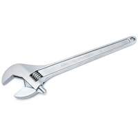 Cl&eacute; &agrave; manche conique r&eacute;glable — emball&eacute; sur carte, 18" lo, la max. 2-1/16"/53 mm, Chrome/Poli Planification Entrepots Molloy