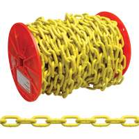 Proof Coil Chain, Low Carbon Steel, 3/16" x 100' (30.4 m) L, Grade 30, 800 lbs. (0.4 tons) Load Capacity TTB312 | Planification Entrepots Molloy
