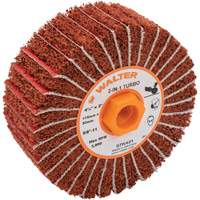 Two-In-One Turbo Drums, 4-1/2" Dia. x 2" W, 5/8"-11 Arbor, 60 Grit Planification Entrepots Molloy