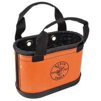 Seau ovale &agrave; coque rigide, 14" lo x 7" la x 10" h, Plastique, Orange Planification Entrepots Molloy