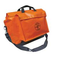 Sac &agrave; &eacute;quipement en vinyle, Vinyle, 2 pochettes, Orange Planification Entrepots Molloy