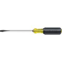 Heavy-Duty Slot Keystone Screwdriver, 5/16", 10-15/16" L, Cushion Grip Handle Planification Entrepots Molloy