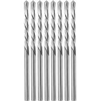 8-Piece Guidepoint Spiral Saw Bit with 1/8" Diameter, 1/8", 3/4" Flute Planification Entrepots Molloy