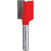 Router Bit - Double Flute Straight Bit, 5/8" Dia., 7/8" H, 2-1/8" L, 1/4" Shank Planification Entrepots Molloy