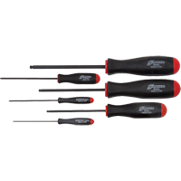 Ball Driver Screwdriver Sets - Metric, 6 Pcs. Planification Entrepots Molloy