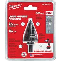 Foret &eacute;tag&eacute; no 12, 7/8" - 1-3/8", Acier rapide Planification Entrepots Molloy