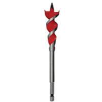 Speed Feed Wood Bit, 5/8", 6-1/2" Length, 1/4" Hex Shank Planification Entrepots Molloy