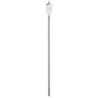 Flat Boring Bit, 3/4" Diameter, 1/4" Hex Shank, 16" Length Planification Entrepots Molloy