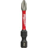 Tr&eacute;pan &agrave; choc Shockwave, Phillips, Embout #2, Prise 1/4", Longueur 2" Planification Entrepots Molloy