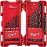 Thunderbolt&reg; Drill Bit Set, 14 Pieces, Steel Planification Entrepots Molloy