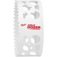 Scie-cloche Hole Dozer, 4-1/2", Profondeur de la coupe 1-5/8", Bim&eacute;tal Planification Entrepots Molloy