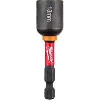 Tourne-&eacute;crou Shockwave Impact Duty, Embout 1/4", Prise 13 mm, 2-9/16" lo, Magn&eacute;tique Planification Entrepots Molloy