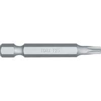 Embout de tournevis, Torx, Embout T-25, Prise 1/4", Longueur 4-4/5" Planification Entrepots Molloy