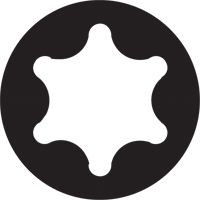 Embout de rechange pour tournevis multi embouts Sixpac Plus, Torx, 6, Prise 1/4" Planification Entrepots Molloy