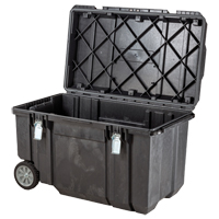 Coffre de rangement mobile TOUGH CHEST, 38-29/32" x 23-3/32" x 24-5/16", Noir Planification Entrepots Molloy