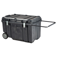 Coffre de rangement mobile TOUGH CHEST, 38-29/32" x 23-3/32" x 24-5/16", Noir Planification Entrepots Molloy