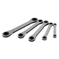 Wrench Set, Ratcheting Box, 5 Pieces, Metric Planification Entrepots Molloy