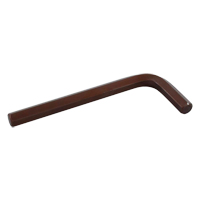 Short Hex Key, Hex End, 1/2" x 5.75" L, L Shape Planification Entrepots Molloy